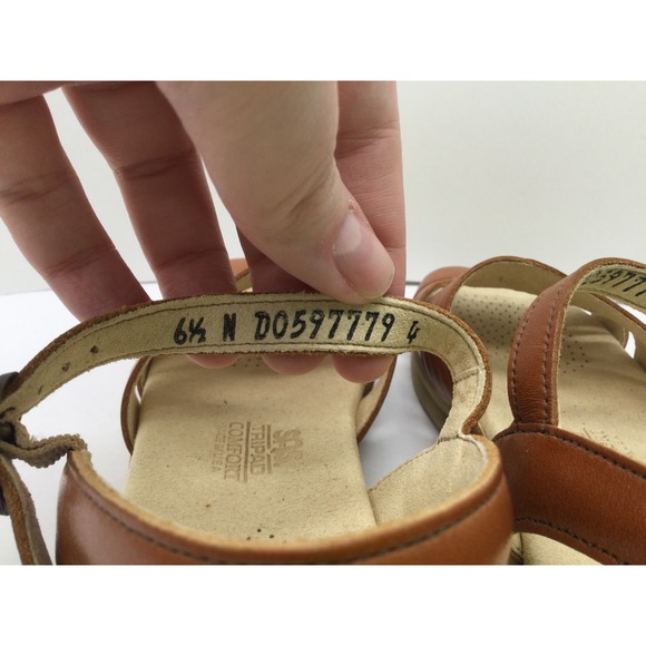 SAS Huarache Quarter Strap Sandal Antique Tan Womens 6.5N NIB - Picture 12 of 12